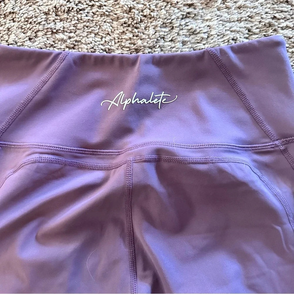 Alphalete Pulse Surge Legging Passive Purple NWOT Size Medium - Picture 9 of 15